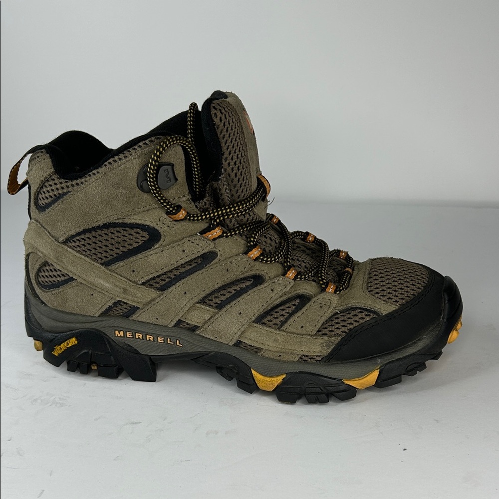 Merrell Men's Brown and Black Hiking Shoes